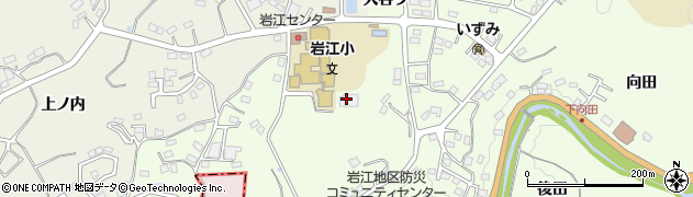三春町立岩江幼稚園周辺の地図