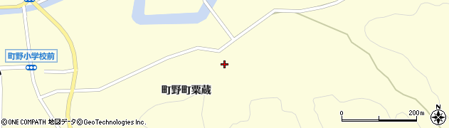 石川県輪島市町野町（鈴屋ヤ）周辺の地図