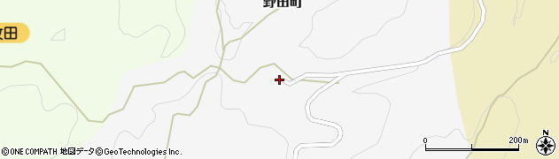 石川県輪島市野田町（ヘ）周辺の地図