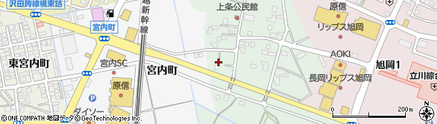 新潟県長岡市上条町673周辺の地図
