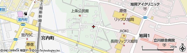 新潟県長岡市上条町1054周辺の地図