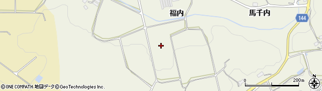 福島県三春町（田村郡）貝山（福内）周辺の地図