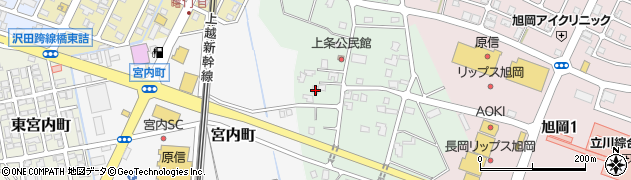 新潟県長岡市上条町886周辺の地図