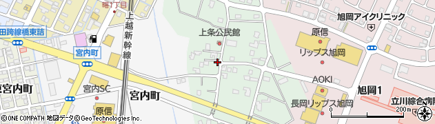 新潟県長岡市上条町887周辺の地図