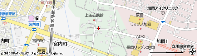 新潟県長岡市上条町677周辺の地図