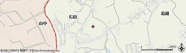 福島県三春町（田村郡）下舞木（蛇田）周辺の地図