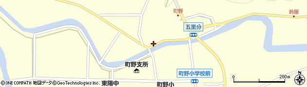 石川県輪島市町野町鈴屋イ周辺の地図