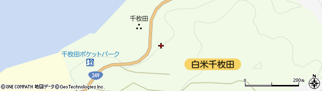 石川県輪島市白米町（ホ）周辺の地図