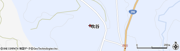 新潟県長岡市吹谷379周辺の地図