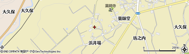 福島県三春町（田村郡）鷹巣（浜井場）周辺の地図