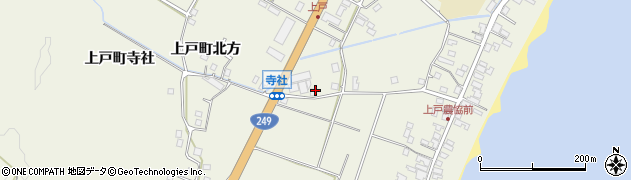 石川県珠洲市上戸町（南方ア）周辺の地図