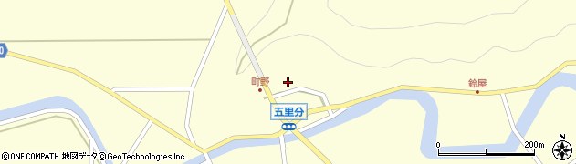 石川県輪島市町野町鈴屋ユ周辺の地図