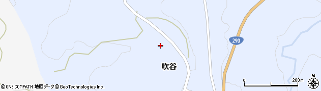 新潟県長岡市吹谷398周辺の地図
