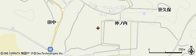 福島県田村郡三春町込木周辺の地図