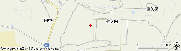福島県三春町（田村郡）込木周辺の地図