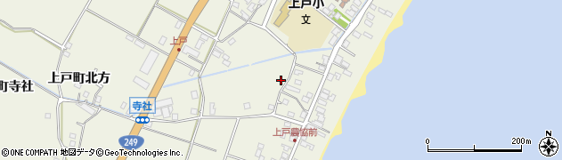 石川県珠洲市上戸町寺社ア周辺の地図