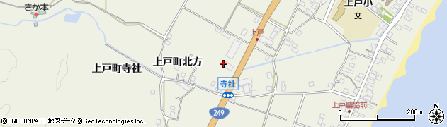 石川県珠洲市上戸町（寺社は）周辺の地図