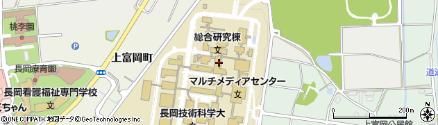 長岡技術科学大学　産学連携・研究推進課周辺の地図