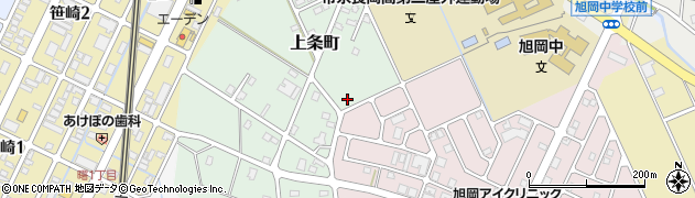 新潟県長岡市上条町周辺の地図