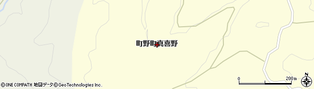 石川県輪島市町野町（真喜野）周辺の地図