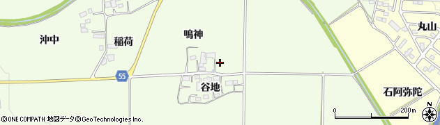 福島県郡山市片平町鳴神23周辺の地図