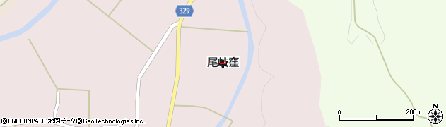 福島県会津美里町（大沼郡）尾岐窪周辺の地図