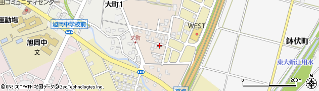 新潟県長岡市東大町周辺の地図