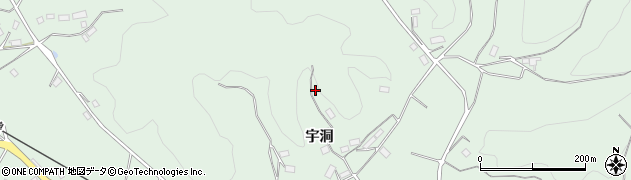 福島県田村市船引町今泉宇洞195周辺の地図
