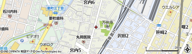 宮内パーマ周辺の地図