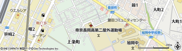 新潟県長岡市上条町156周辺の地図