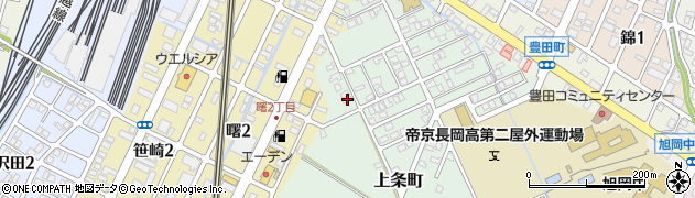 新潟県長岡市上条町207周辺の地図