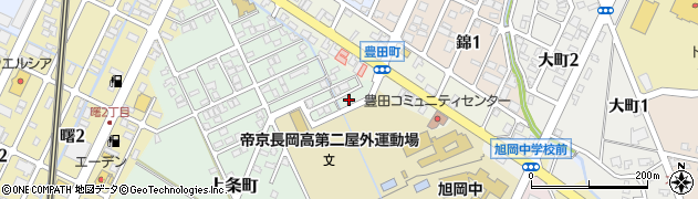 新潟県長岡市上条町93周辺の地図