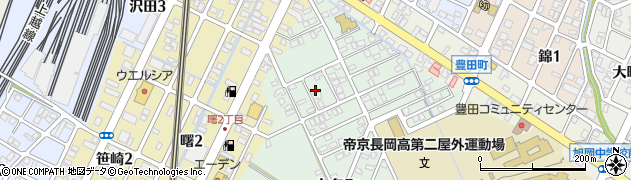新潟県長岡市上条町180周辺の地図