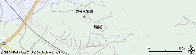 福島県田村市船引町今泉（鳥足）周辺の地図