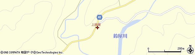 石川県輪島市町野町（鈴屋チ）周辺の地図