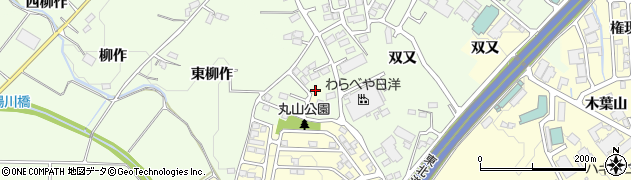 福島県郡山市富田町（丸山）周辺の地図