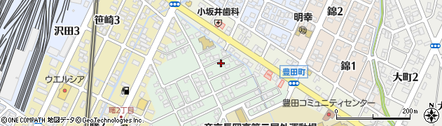 新潟県長岡市上条町163周辺の地図