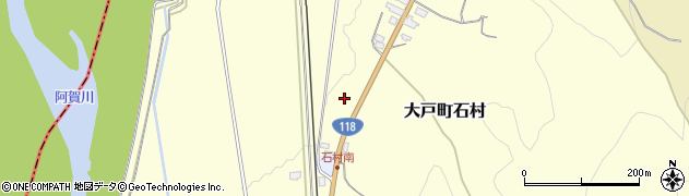 福島県会津若松市大戸町石村周辺の地図