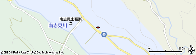南志見住吉神社周辺の地図