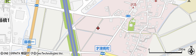 新潟県長岡市才津南町周辺の地図