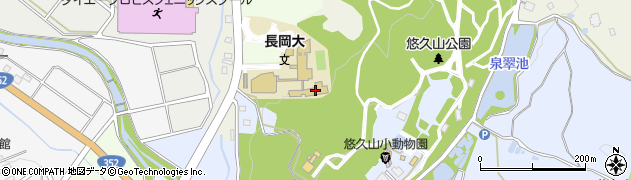 中越学園長岡大学周辺の地図