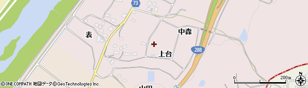 福島県郡山市富久山町堂坂周辺の地図