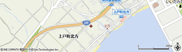 石川県珠洲市上戸町（北方ニ）周辺の地図