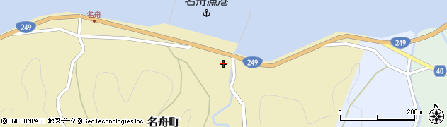 石川県輪島市名舟町チ2周辺の地図