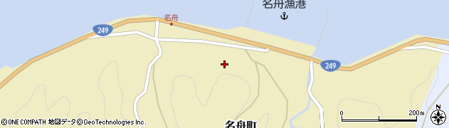 石川県輪島市名舟町ト周辺の地図