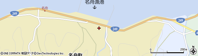 石川県輪島市名舟町チ3周辺の地図