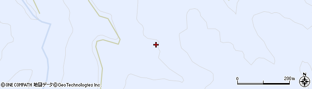 福島県金山町（大沼郡）西谷（板ヶ山）周辺の地図