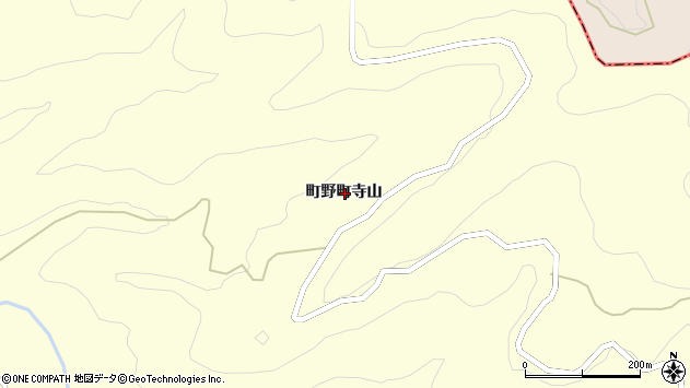 〒928-0212 石川県輪島市町野町寺山の地図