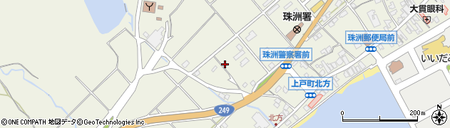 石川県珠洲市上戸町（北方ハ）周辺の地図