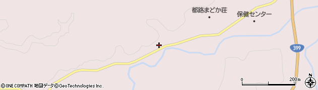 福島県田村市都路町古道寺下92周辺の地図